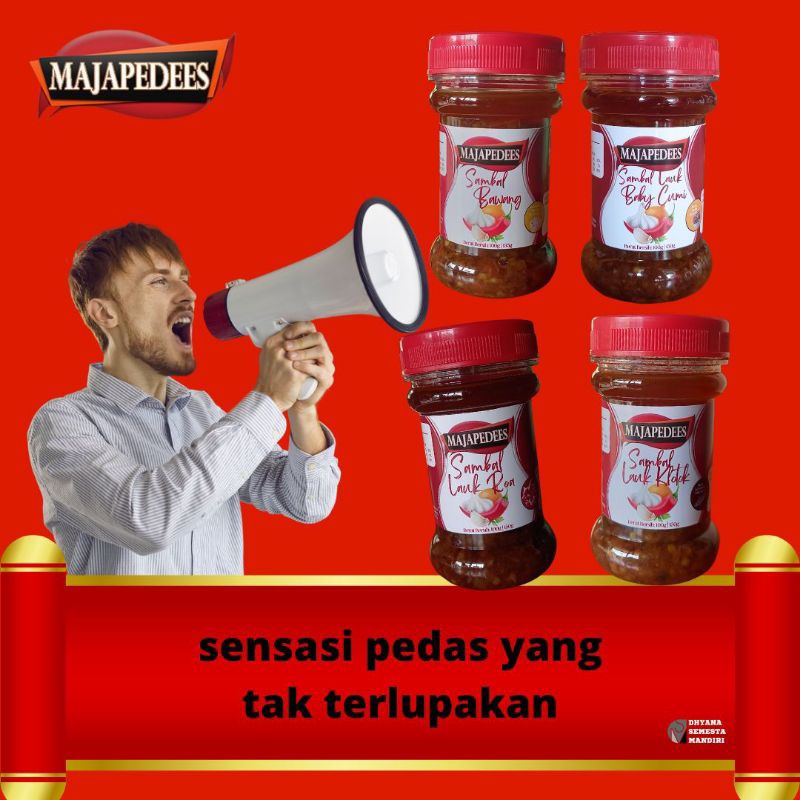 

Bundling4Varian sambal bawang sambal lauk klotok babycumi dan roa