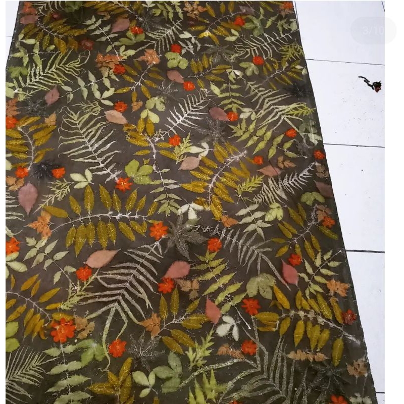 Kain Batik ecoprint Katun