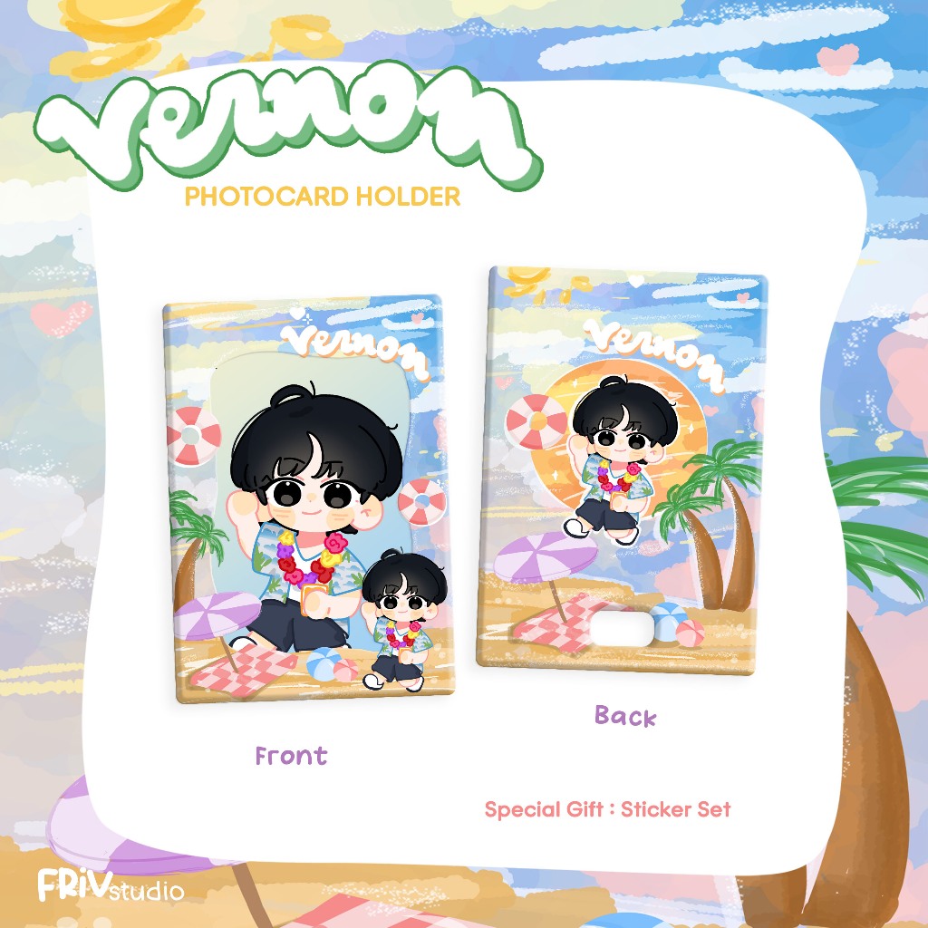 VERNON ACRYLIC PHOTOCARD HOLDER SEVENTEEN