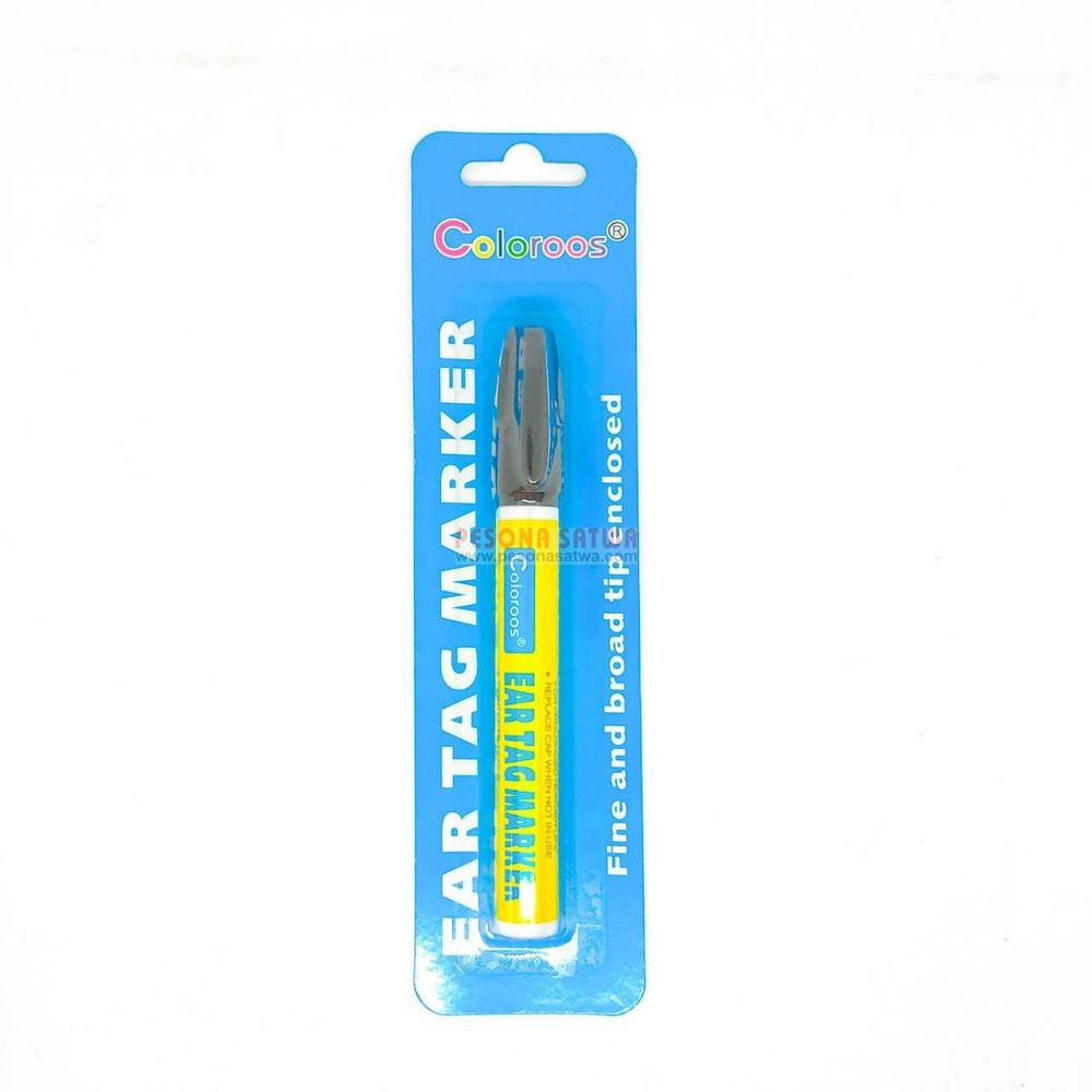 

Termurah Spidol Ear Tag Pen COLOROOS Permanent Ear Tag Marker Untuk Ear Tag Polos