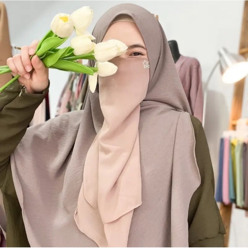 PASHMINA CURVE CRINKLE by yoora sarah