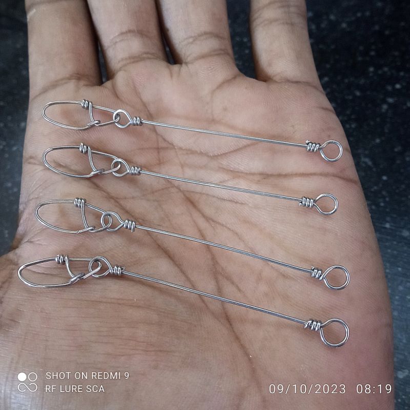 Snap Rakitan Handmade Untuk Toman Dan Ikan² Predator  Gigi Tajam Kuat