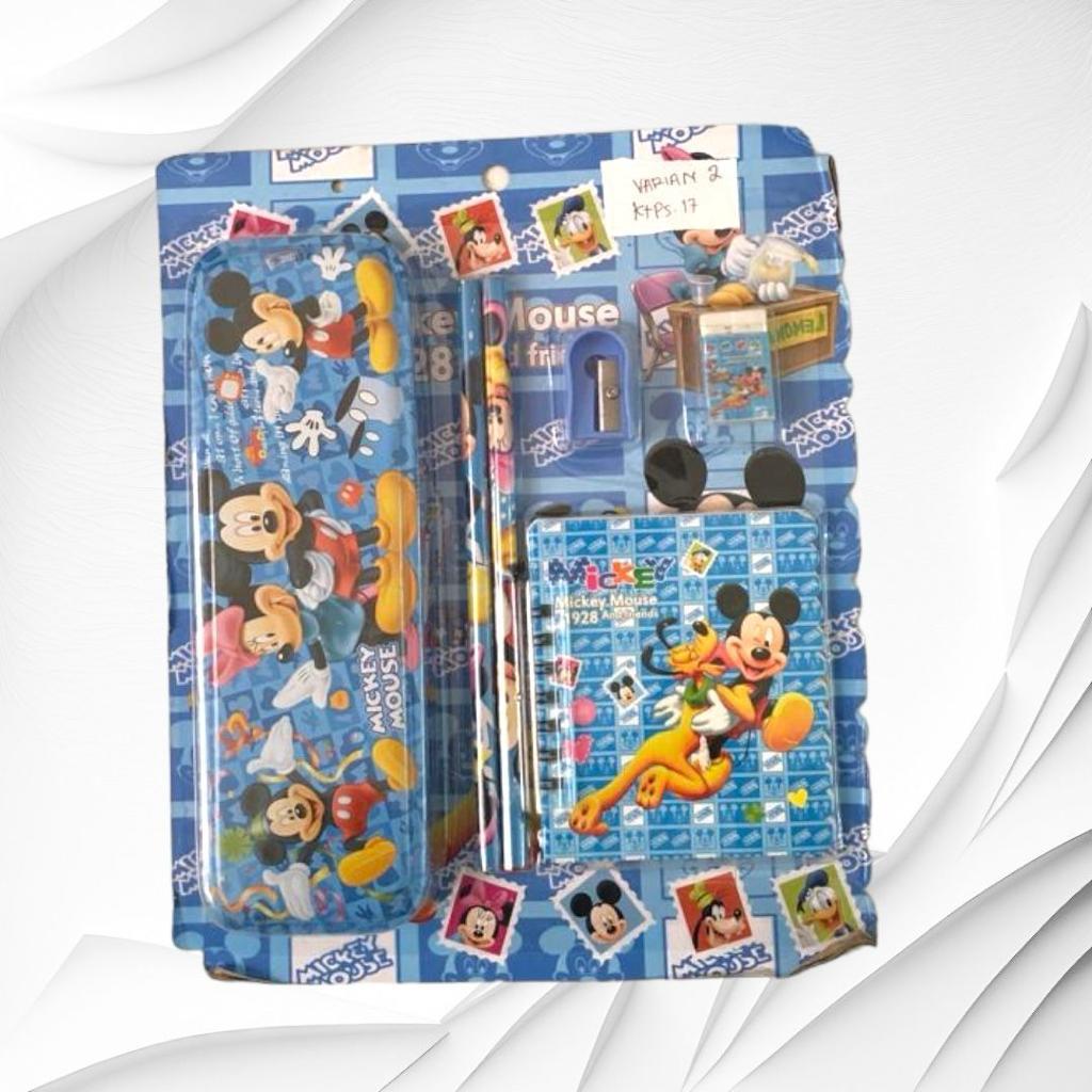 

[JNOFFICIAL](KTPS.17)KOTAK PENSIL SETT / STUDY SET STATIONERY SET ALAT TULIS SEKOLAH ANAK SET ATK MOTIF