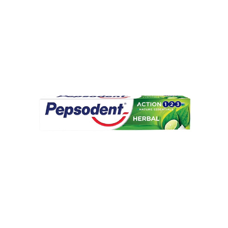Pasta gigi odol pepsodent 120g action 123 herbal white
