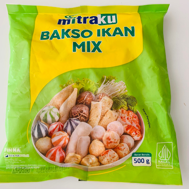 

Bakso ikan mix 500gr