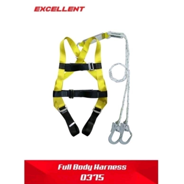 full body harness absorber Double Lanyard - excellent