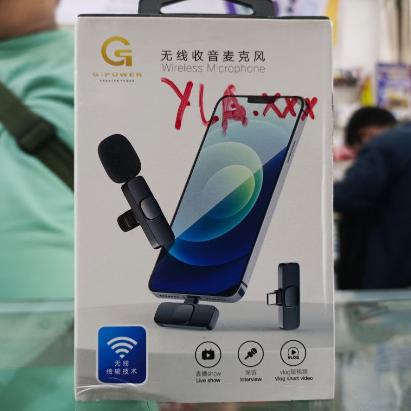 Mic Wireless G-Power Lightning