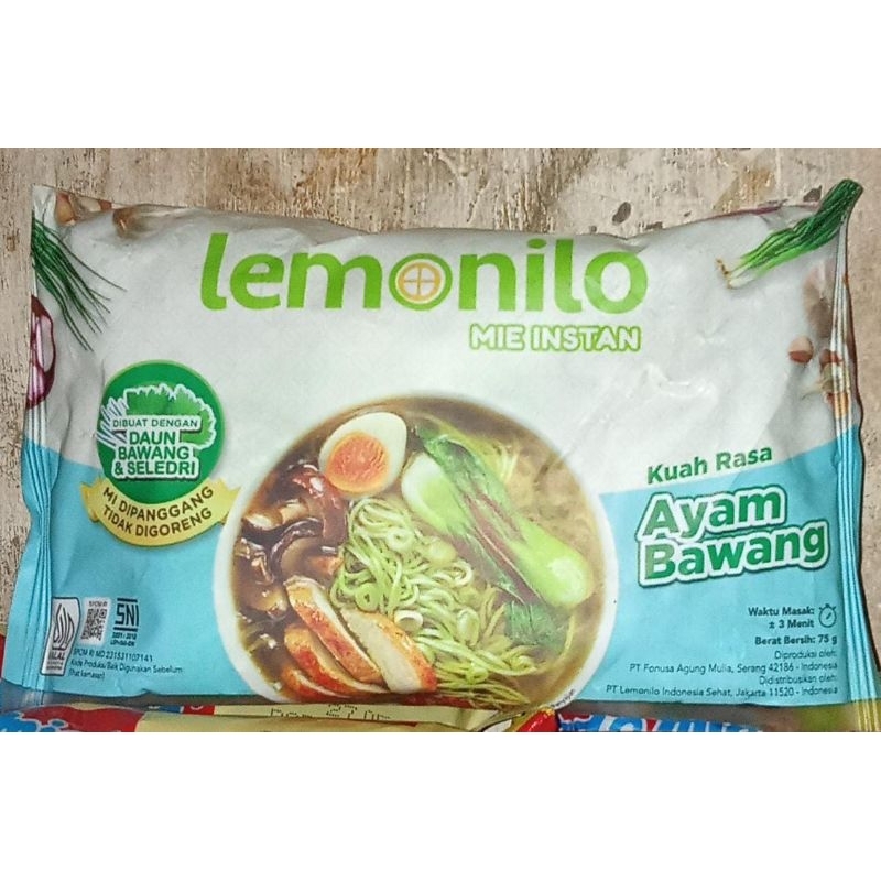 

mie lemonilo ayam bawang