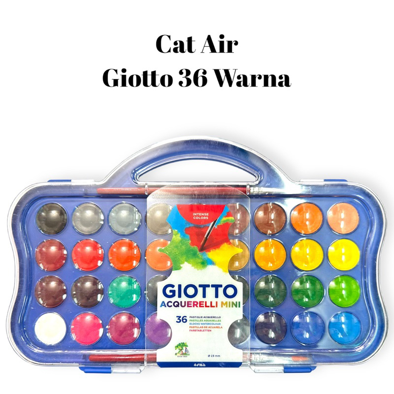 

H7Y Cat Air Giotto / Giotto Acquerelli Mini Watercolour Cake Set Warna