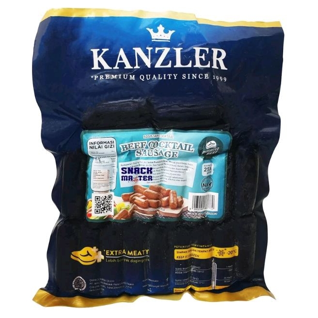 

Kanzler Sausage Beef Cocktails 250 gram