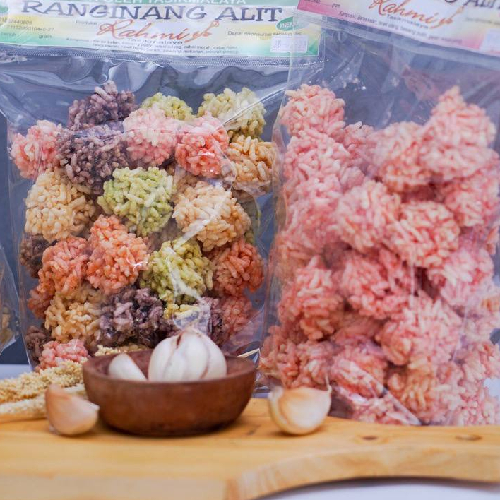

Rengginang Mini Warna Warni 500 gr Mabiean Snack Makanan Ringan Cemilan Makanan Kiloan Oleh-oleh Tasik