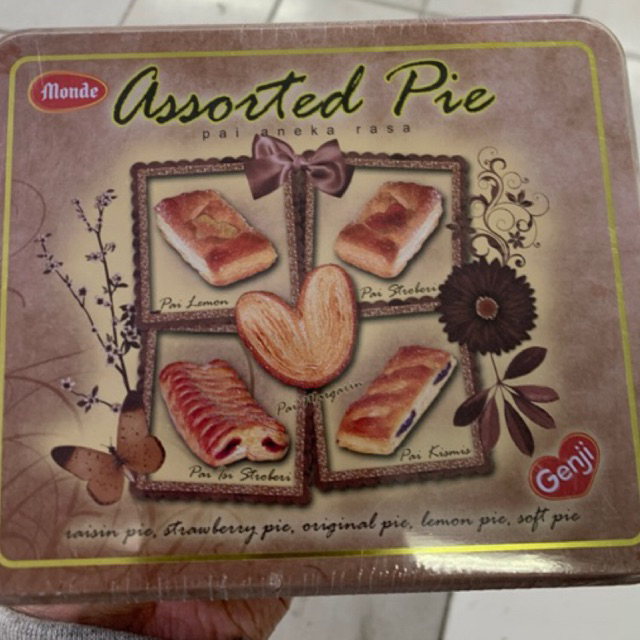 

Monde assorted pie 285gr (packing free bubblewrap)