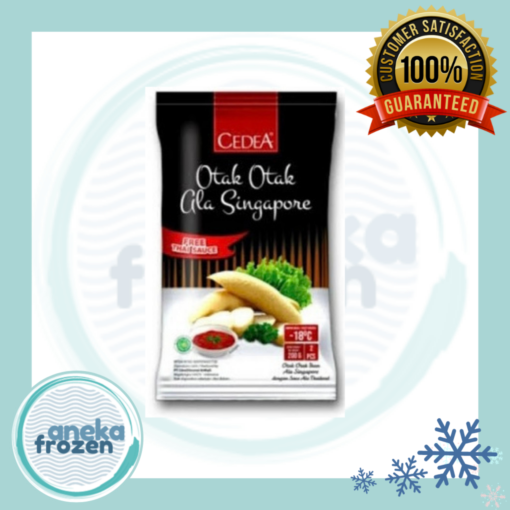 

cedea otak otak singapore 200gram aneka frozen malang