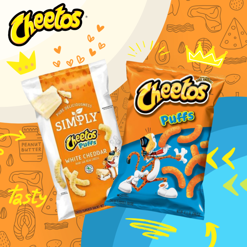 

Cheetos Puffs 255g Made With Real Cheese Makanan Ringan Jagung 1 Pouch Camilan Food Snack Cemilan Cheddar White Crispy