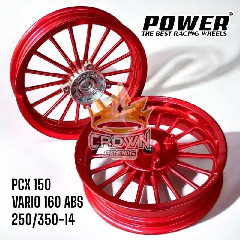 Velg Power Tipe Classic Ring 14 Vario 160 ABS / PCX 150 ABS