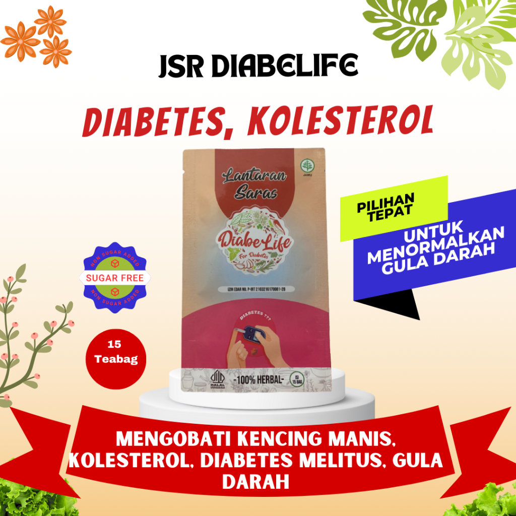 

JSR DIABELIFE |Herbal Kolesterol | Herbal Diabetes| Herbal Kencing Manis Lantaran Saras | Teh Herbal diabetes | Teh Diabetes | Teh Herbal Kolesterol | Teh Kolesterol
