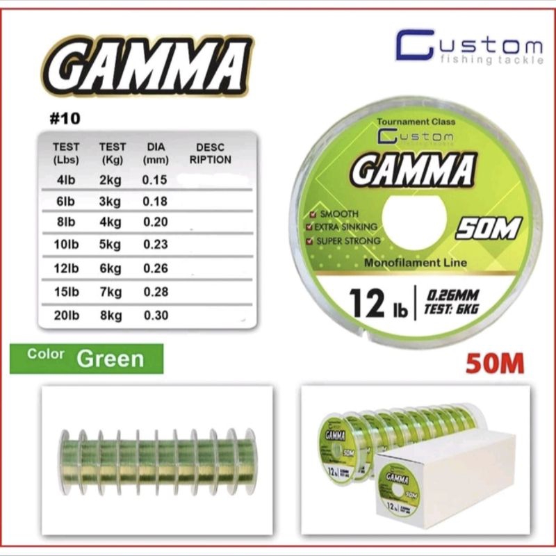 SENAR CUSTOM GAMMA 50M