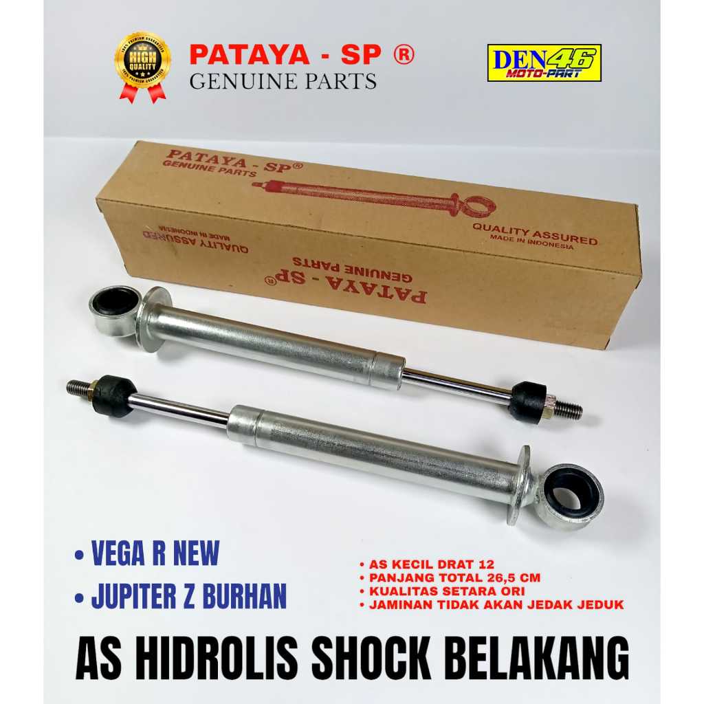 AS HIDROLIS SHOCK SHOK SKOK BELAKANG [ PATAYA ] MOTOR YAMAHA - VEGA R NEW , JUPITER Z BURHAN