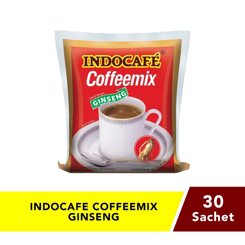 

Indocafe Coffeemix Ginseng (30 sachet)