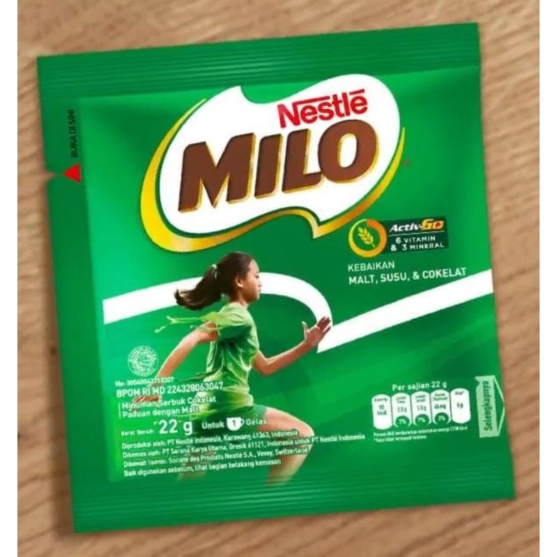 

Milo activ go 22gr harga untuk 1 renceng isi 10 sachet, ed pasti panjang