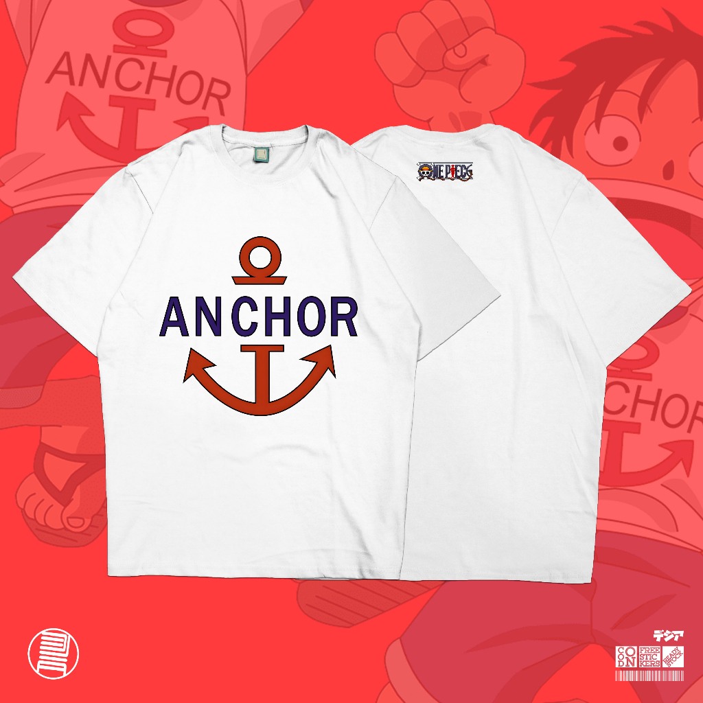 T-Shirt Luffy Kecil Childhood Monkey D Luffy One Piece Manga Anime Wibu Japanese Baju Jepang Kaos DJ