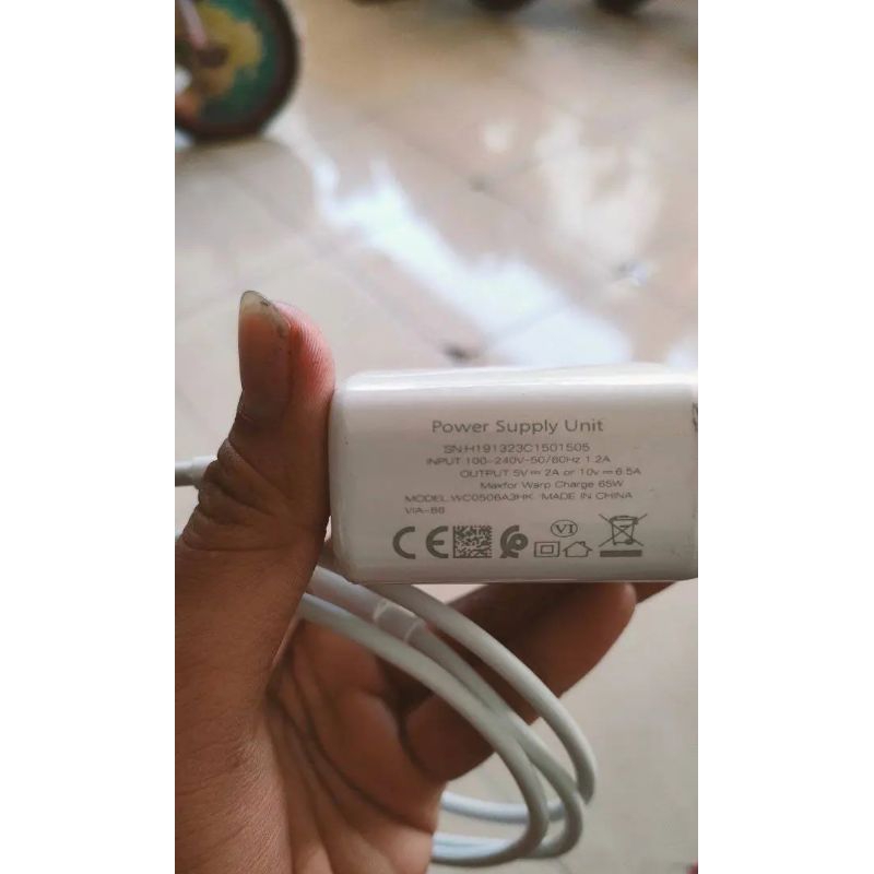 Kelaashop Charger Original Oppo Reno 65 Watt Supervooc