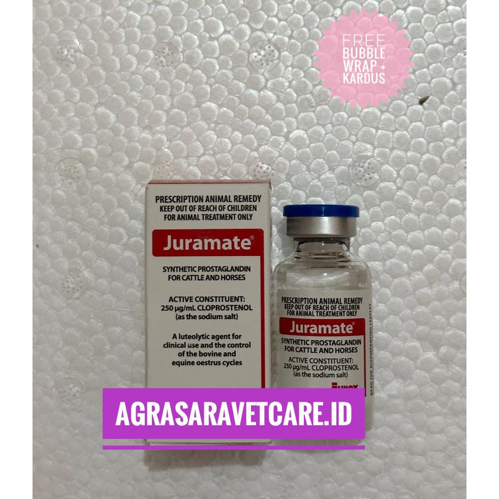 Juramate 20ml (PGF2 ALFA) hormon ternak LIKE LUTAlYSE, SYNCHROMATE