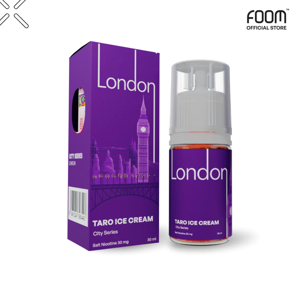 LIQUID FOOM LONDON TARO ICE CREAM 30ML 30MGE