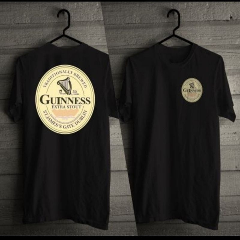 Kaos Distro Digital printing/ T-shirt Guinness