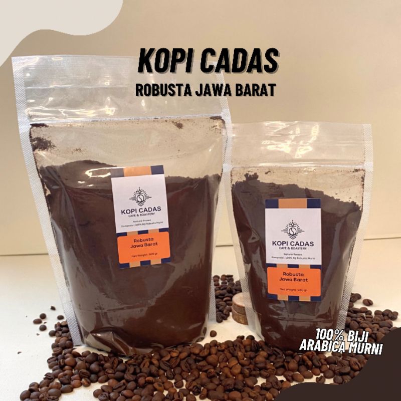 

Kopi bubuk Robusta Jawa Barat 100% tanpa campuran