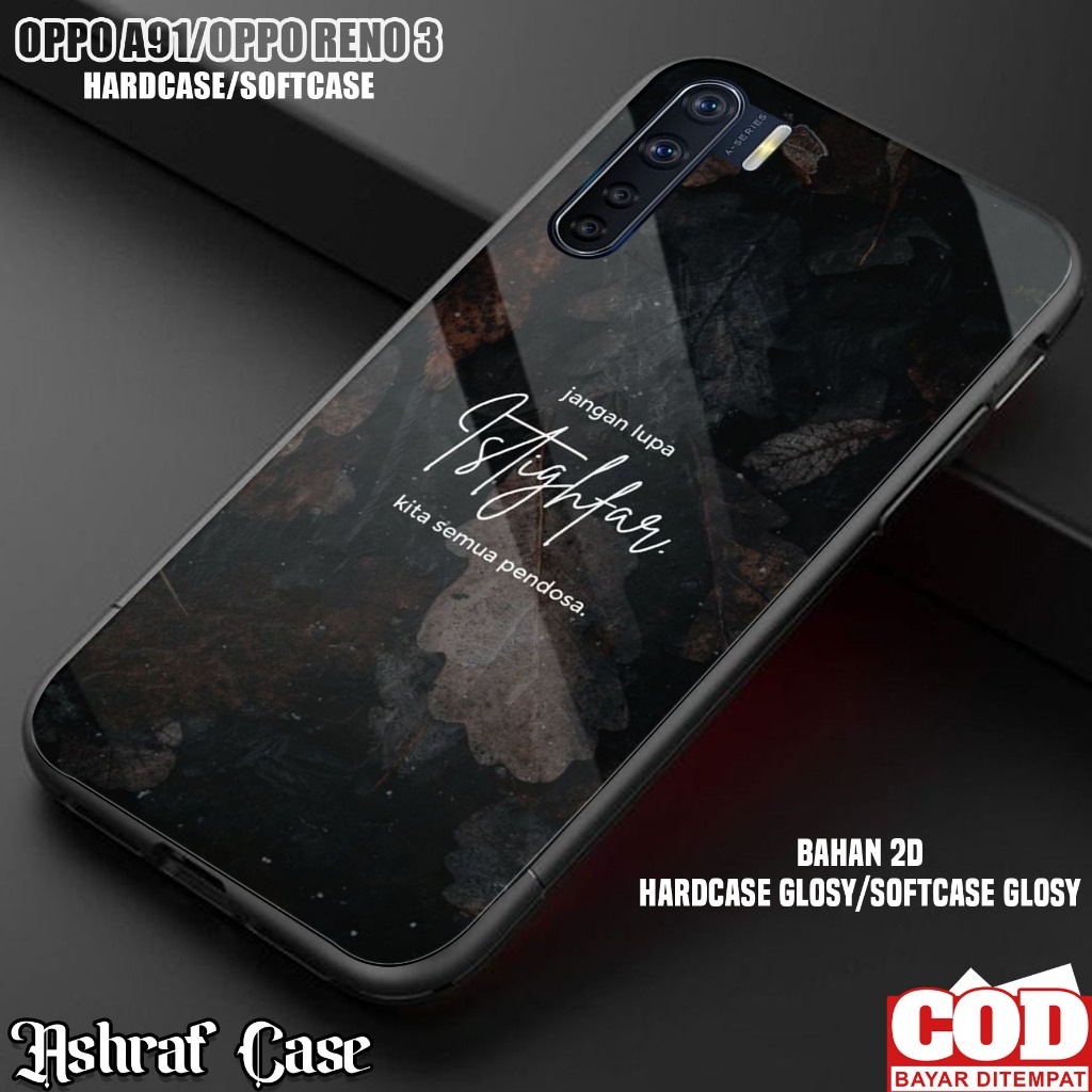 Case Oppo Reno 3 / Oppo A91 - Casing Hp Oppo A91 / Oppo Reno 3 ( QTS ) Silikon Hp Oppo Reno 3 - Soft