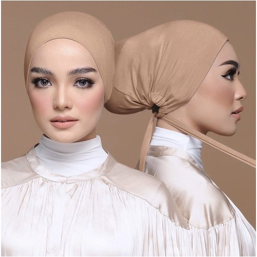 CIPUT TALI KATUN RAYON INNER KAOS PREMIUM RAYON LEMBUT INNER HIJAB TALI MUSLIMAH BISA COD