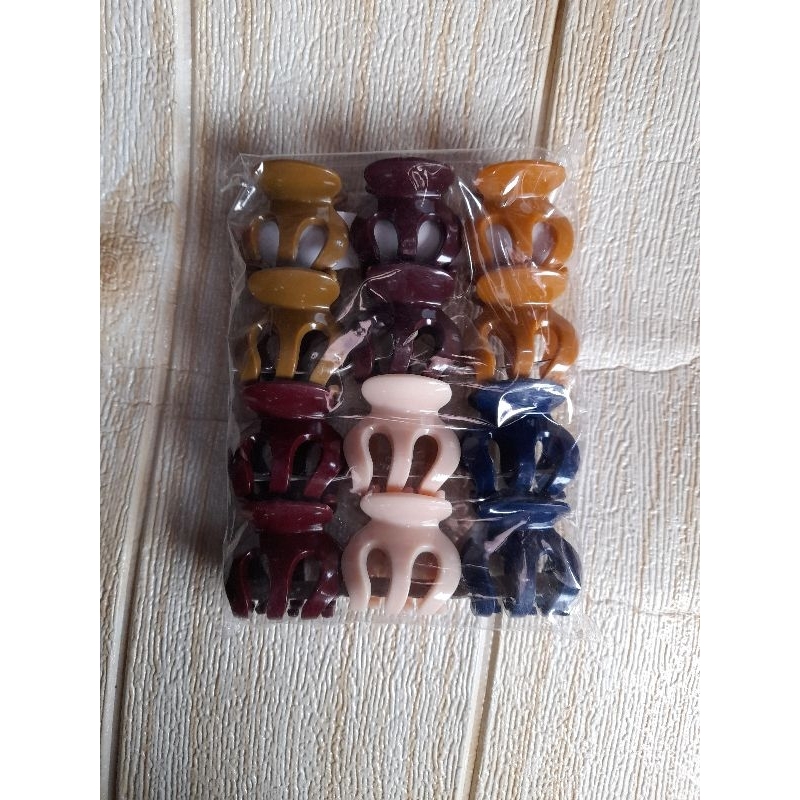

1 PAK (12 PCS) JEPIT JEDAI SEDANG BIASA SIZE 3 CM. jepit jeday 3 cm tanggung kualitas biasa