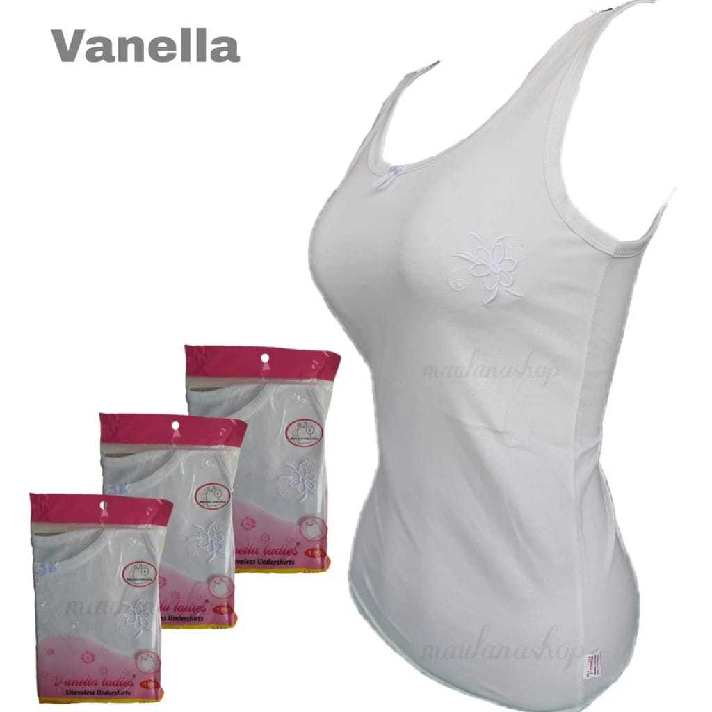 TankTop Wanita Vanella Leadess Warna Putih