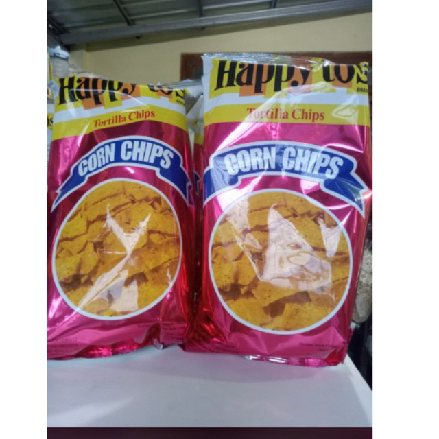 

2pc Happy tos corn chips diskon live 50%