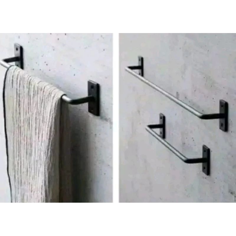 dekorasi gantungan handuk kamar mandi