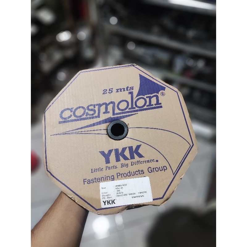 velcro perepet YKK cosmolon 25 meter 1inch 2.5cm 25mm sepasang