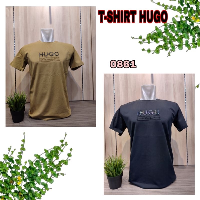 Tshirt Hugo Original/kaos pria-wanita/kaos hugo/atasan pria-wanita/oblong hugo