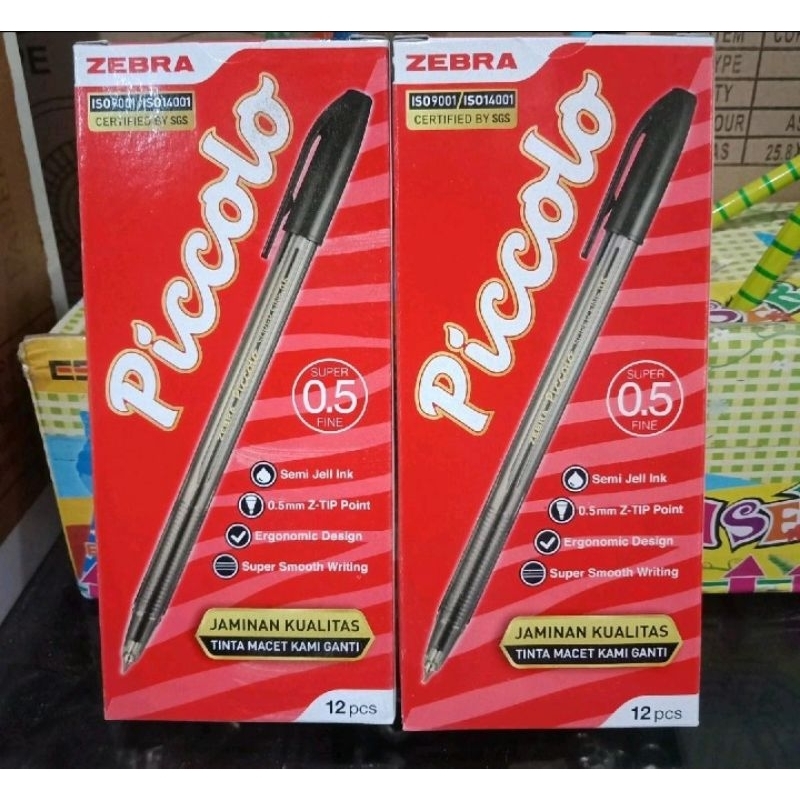 

Bolpoin Zebra piccolo 0,5 dan 0,7 per pack