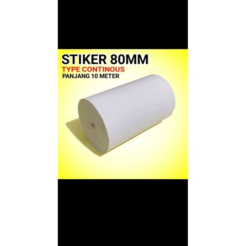 

Kertas Thermal Stiker Label UK.80x40