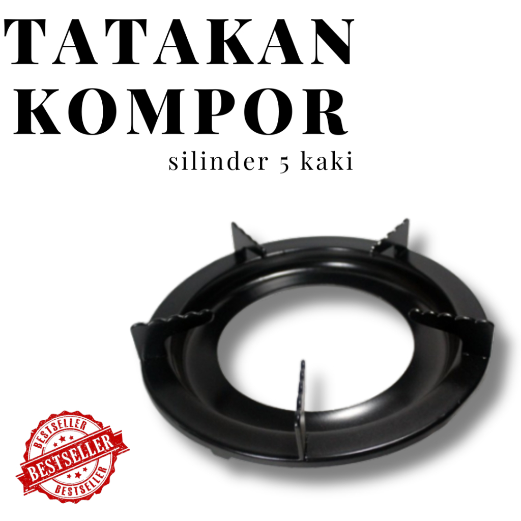 tatakan tungku tangki kompor / tatakan kompor bulat / tatakan kompor kaki 5 tatakan kompor