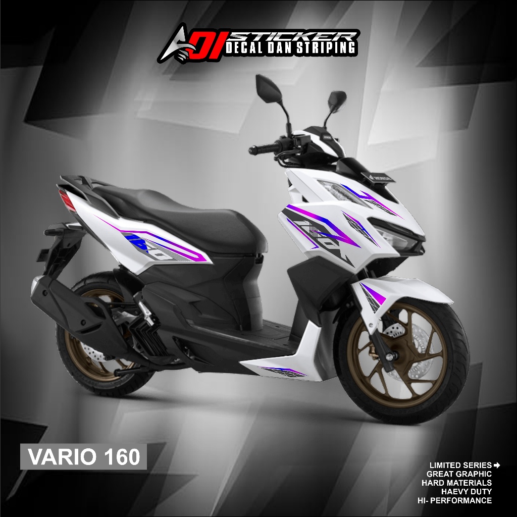 Sticker Striping Vario 160 Sticker Transparan Vario Sticker vario 160 AOI-171
