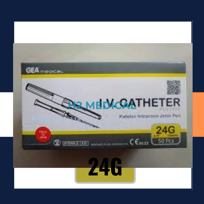 GEA Abocath 26G I.V Catheter Pen Type Kateter Intravena