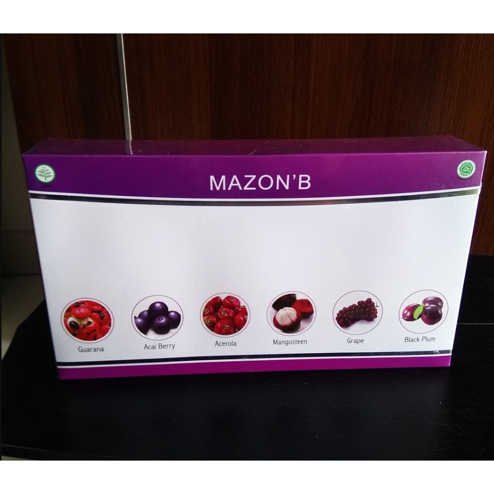 MAZON B / BERRIES / OBAT HERBAL TERAPI 100% DIJAMIN ORIGINAL  ISI 30 SACHET