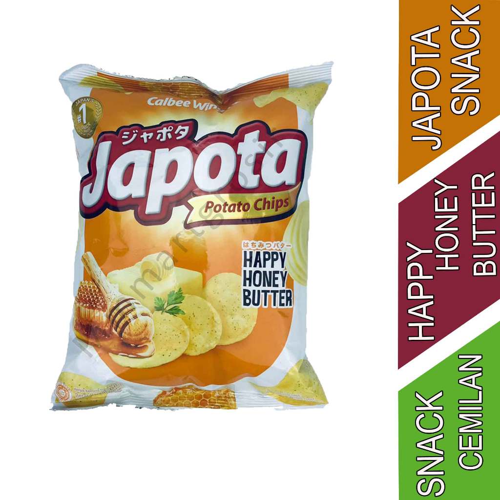 

HAPPY HONEY BUTTER - SNACK JAPOTA POTATO CHIPS 68g