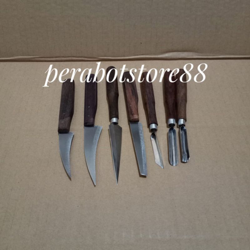 

1 set pisau ukir isi 7 pcs/pisau garnis/pisau buah sayur
