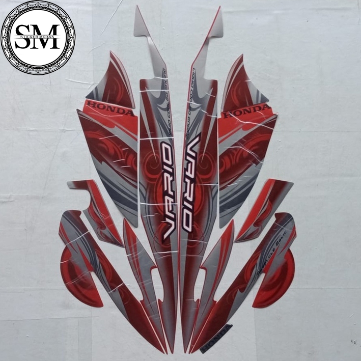 STIKER STRIPING HONDA VARIO CW 110 2010 FULL STIKER LIS BODY VARIO CW 110 TERBAIK