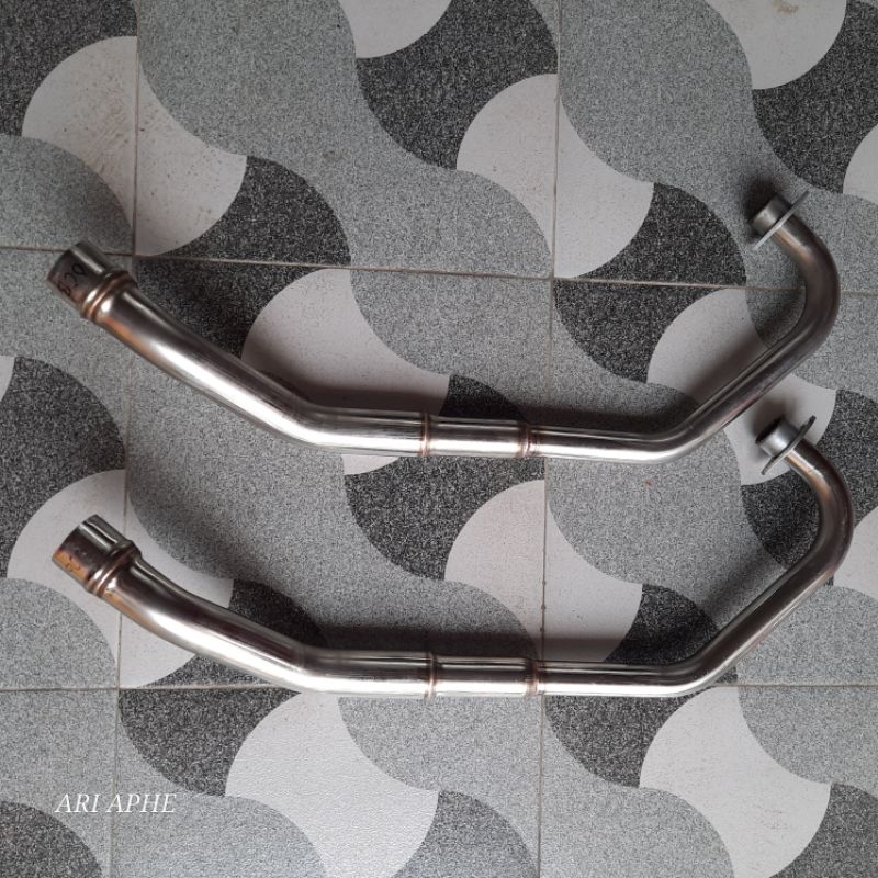 OBRAL header pipa leher knalpot VYRUS by R9 original OLD CB150R cb 150 r old K15