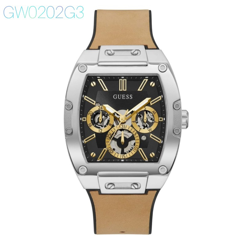 jam tangan pria GUES GW0202G3,0202G4,0202G1,0202G1,0202G6,0202G7,Premium batrai strap rubber