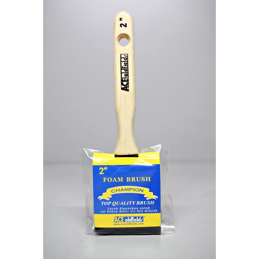 Kuas Spon Cat Waterbased 2 Inch Kuas Pernis Vernis Politur Duco